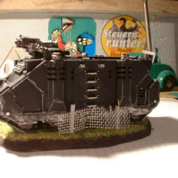 my black templars rhino by Cradle