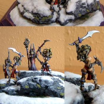 Witch Elves (new pic) by carlosfer