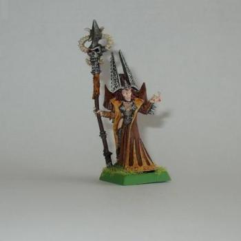Mortheim Dark Elf Witch by aleha