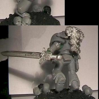 Black Templar marshal - WIP - by fraggL