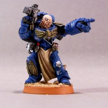 ultramarine with powerfist by Dave4tin