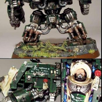 Dark Angels Dreadnought by 40kdarkangels