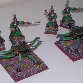 high elf bolt throwers by Judo sam