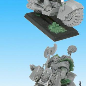 Space Wolves Biker by zarms