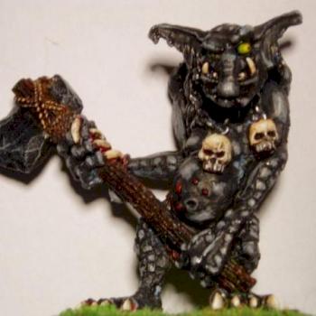 Stone troll by ManfredI