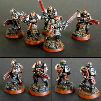 Black templar Neophytes (Scouts) by LuckyNo.5
