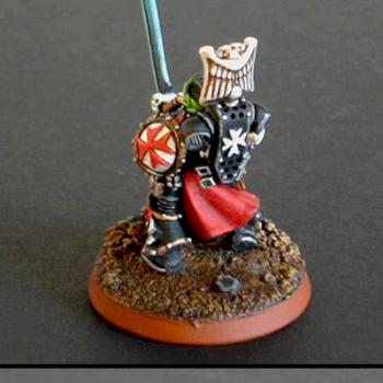 Black Templar Emperor's Champion by LuckyNo.5