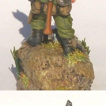 Cadian veteran scout with scanner by sergeant sharpe