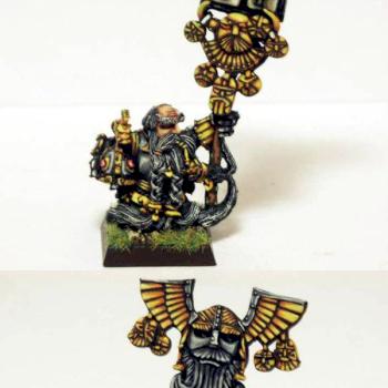 Dwarf Limited Edition Battle Standard Bearer by MantraStudio