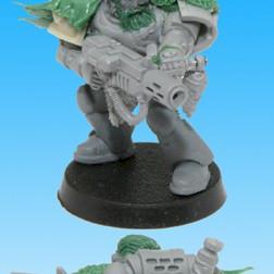 Space Wolves Grey Hunter by zarms