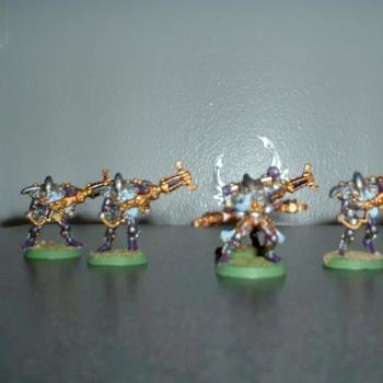 Eldar Warp Spiders by akaru