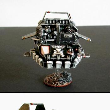 Black templar landspeeder by LuckyNo.5