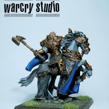 WHFB Valten, Exalted of Sigmar by warcry studio