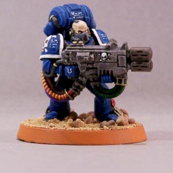 ultramarine with multi-melta by Dave4tin