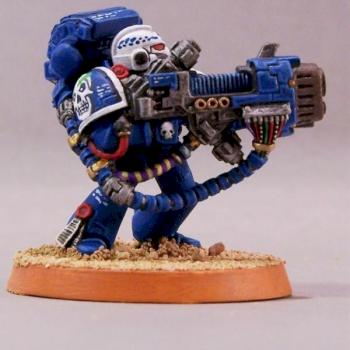 ultramarine plasma gunner by Dave4tin