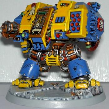 marines dreadnought warhammer 40000 by Ghazghkull