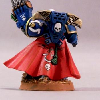 ultramarine commander (repost) by Dave4tin