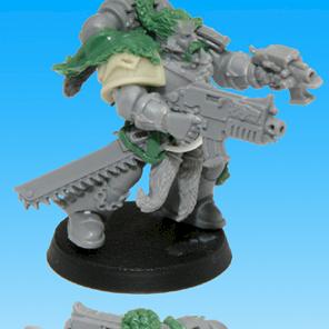 Space Wolves Grey Hunter by zarms