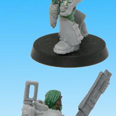 Space Wolf Scout by zarms