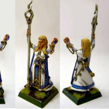 High Elf Female Mage by Singaliel