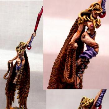 Naked Winged Woman by AmberAnn
