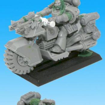 Space Wolves Biker by zarms