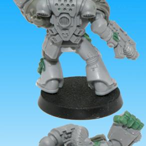 Space Wolves Grey Hunter by zarms