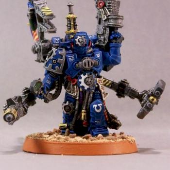 ultramarines techmarine by Dave4tin