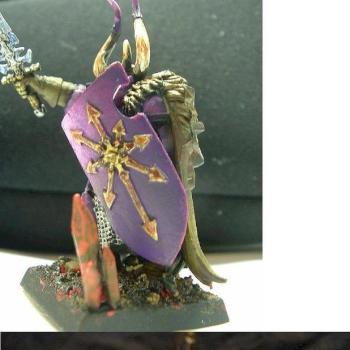 Slaanesh Warrior by Ritha