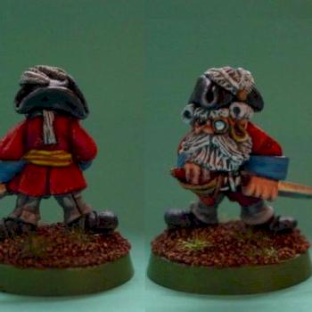 Alternative Armies Flintloque Dwarf Grenadier Sergant by Freodin