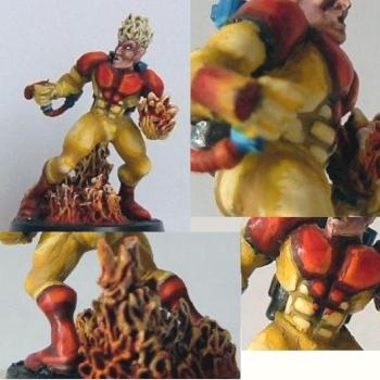 X-Man Pyro conversion now Painted by Lord Korhyl