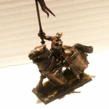 Bretonnian Black Knight by Xan