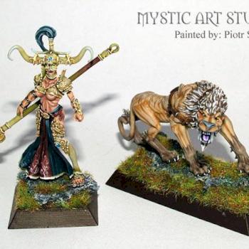 Virae Pretresse Fianna with Sinshera by Mystic Art Studio
