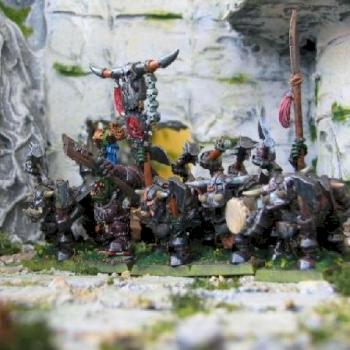Orcs&goblins: black orcs regiment by kioto2 by kioto2