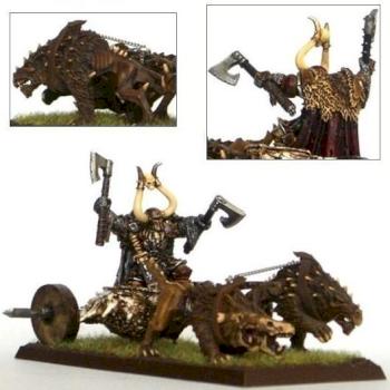 HERO ON A CHAOS CHARIOT by Baran