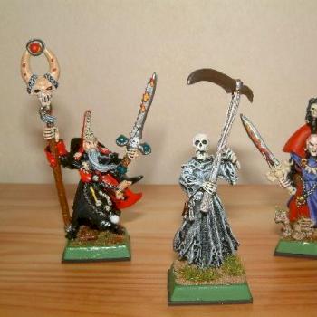 Nécromanciens et Spectre / Necromancers & Undead Wraith by zarrko