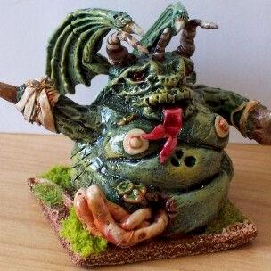 Demon exalté de Nurgle (sculpté) by anthonybzh