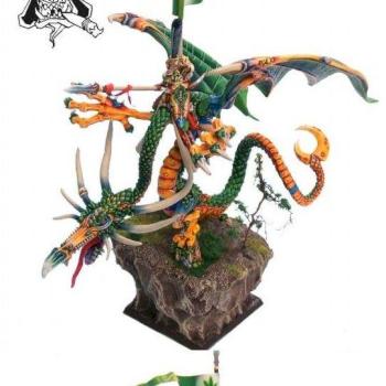 Wood Elf Forest Lord on Dragon by Eliash by Black Gobbo