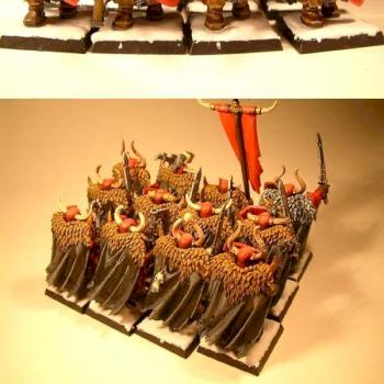 Chaos warriors in snow by RyanW