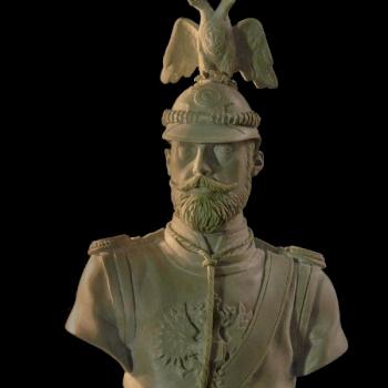 Bust of Tsar Nicholas II of Russia by palmielcore