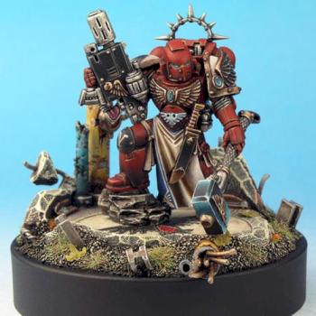 Space Marine Blood Raven Commander by Wiltrichs
