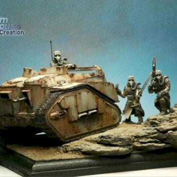 Looking for the ennemy - Diorama Gold at GD UK 2009 by Juan