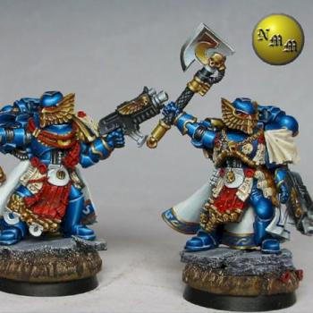 Ultramarine Honour Guard Veterans by nels0nmac