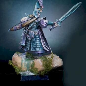 High Elf Sea Guard Hero or Lord by Ana