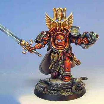 Heavy duty Marneus Calgar conversion by Wappellious