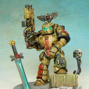 Captain Eugen, Imperial Rempart's 5th company leader by jakovazor