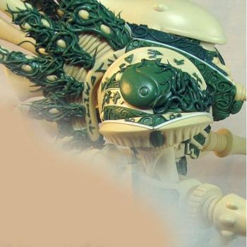 Eldar Phantom Titan by NAVARRO