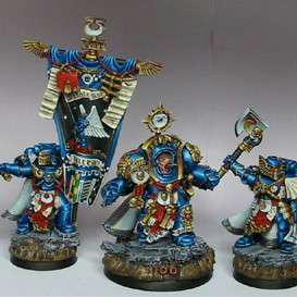 Marneus Calgar & Honour Guard by nels0nmac