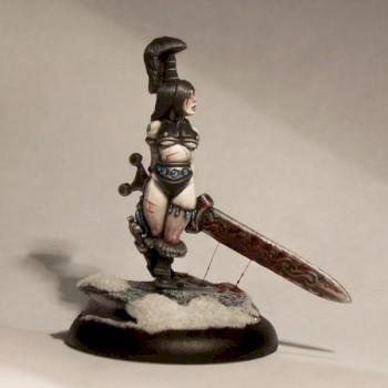 Sword Maiden by choochoomedic