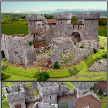 Castle (2 parts) by Dirk